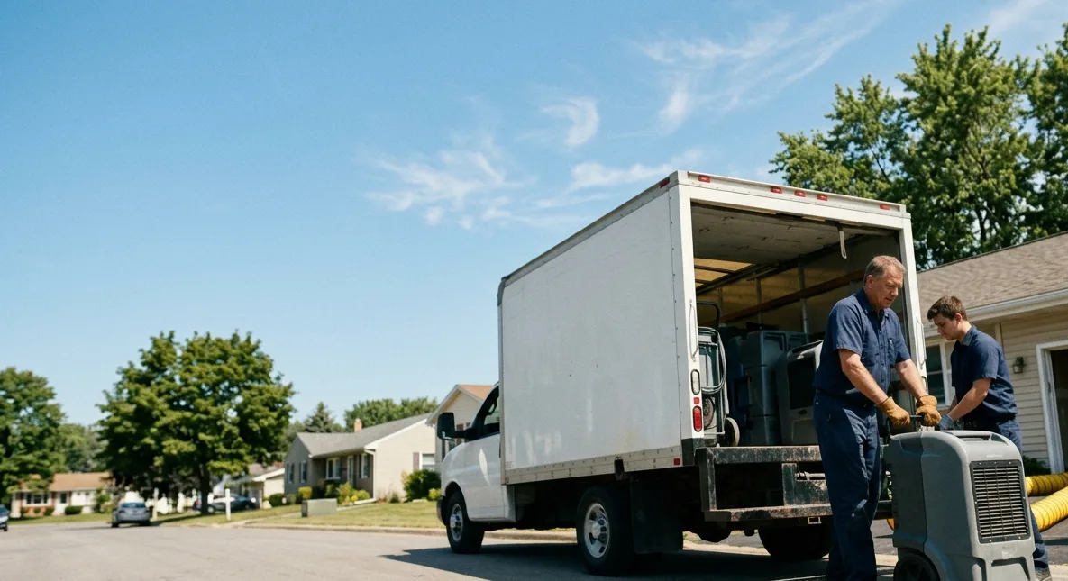 Water Damage Cleanup in Floyds Knobs, IN near me